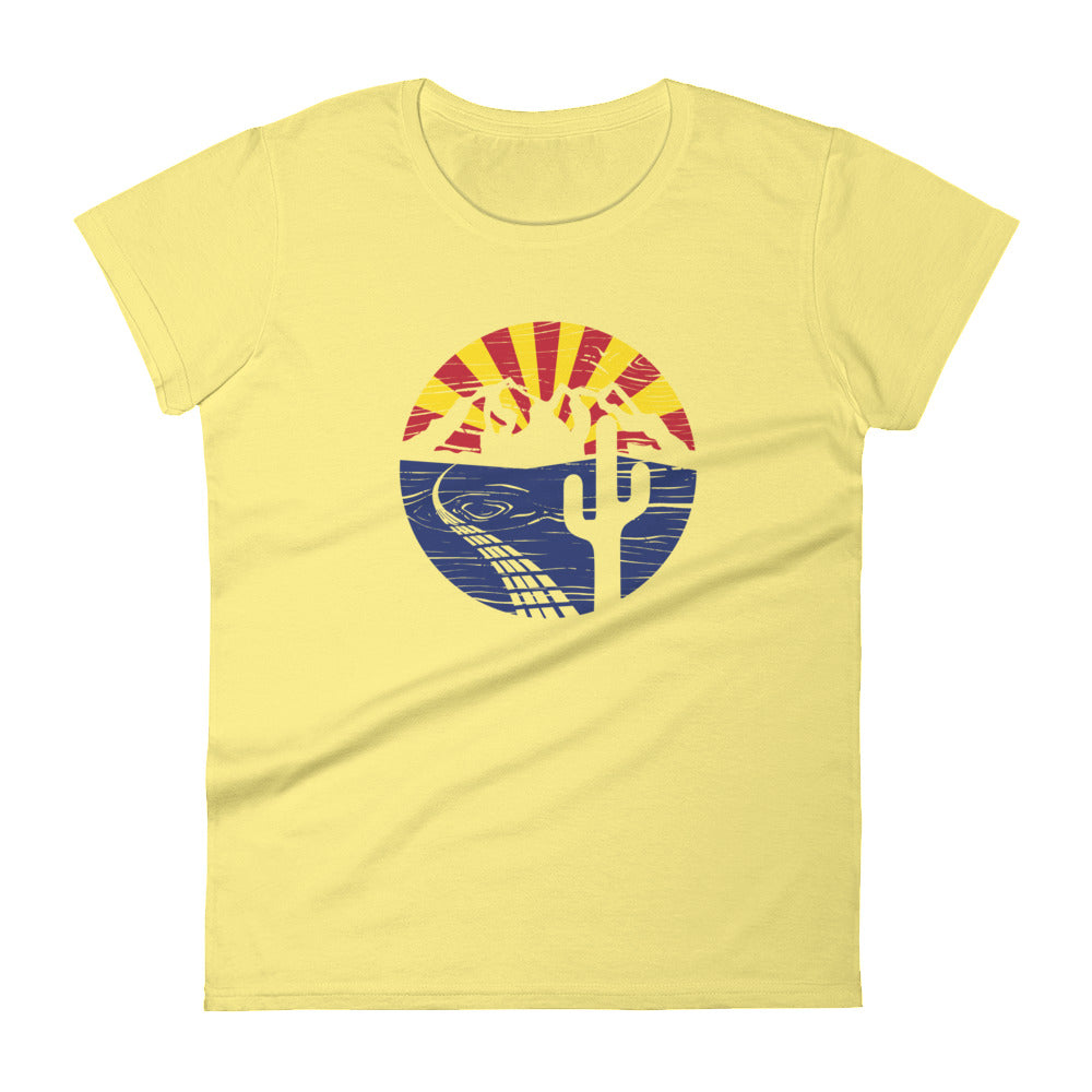 From Flagstaff to Phoenix to Tucson Women's short sleeve t-shirt