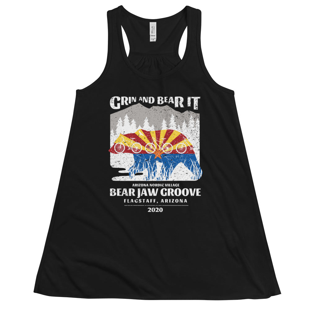 Bear Jaw Groove Women's Flowy Racerback Tank