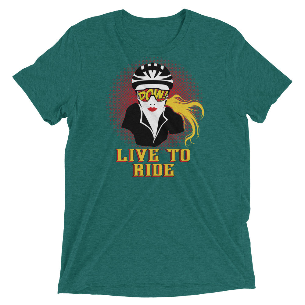 Live To Ride (White)