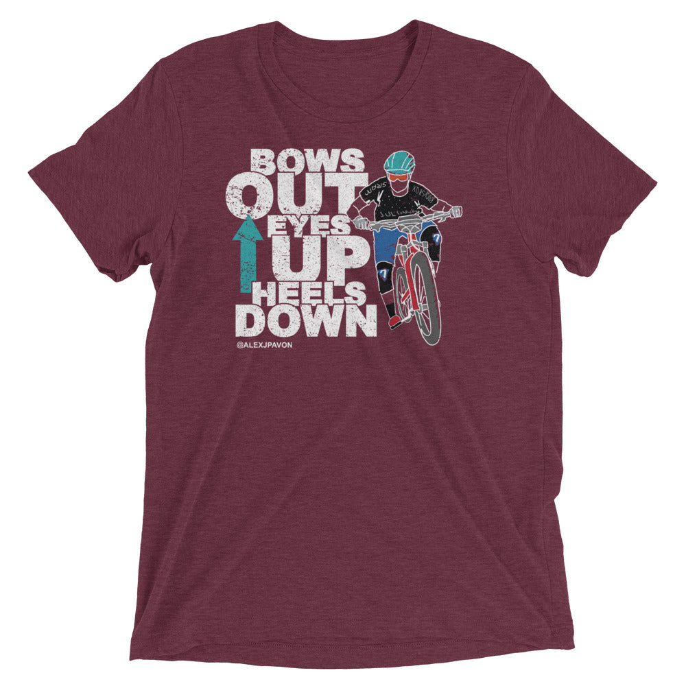 Bow Out Eyes Up Heels Down Short Sleeve