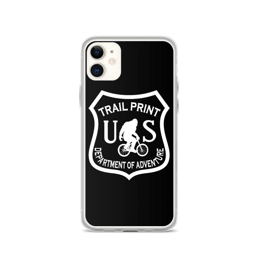 Department of Adventure Iphone Case B&W