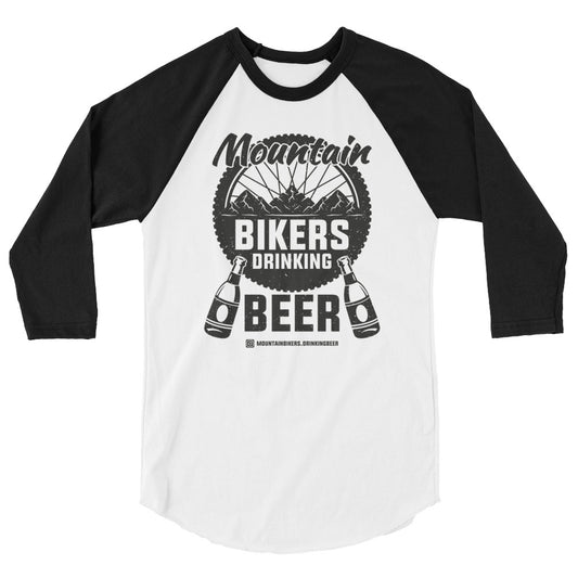 Mountain Bikers Drinking Beer 3/4 Sleeve (IG)