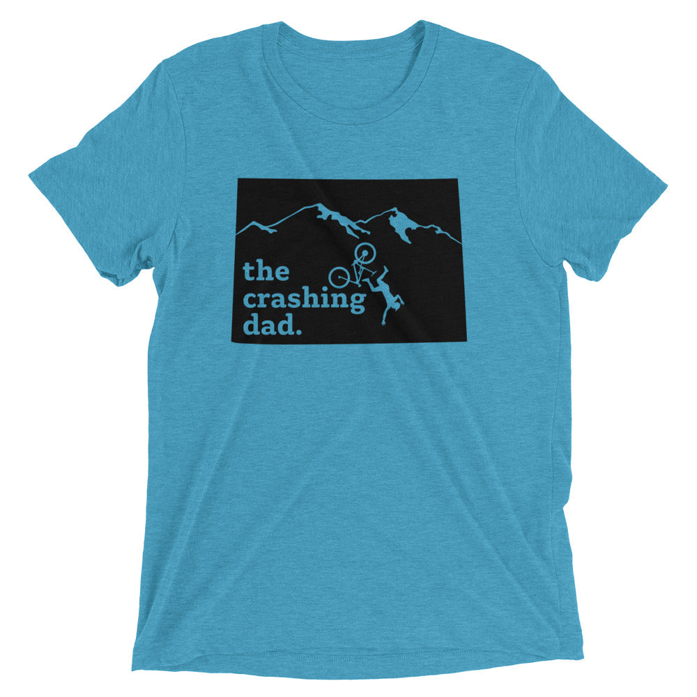 The Crashing Dad State Tee (BLK)