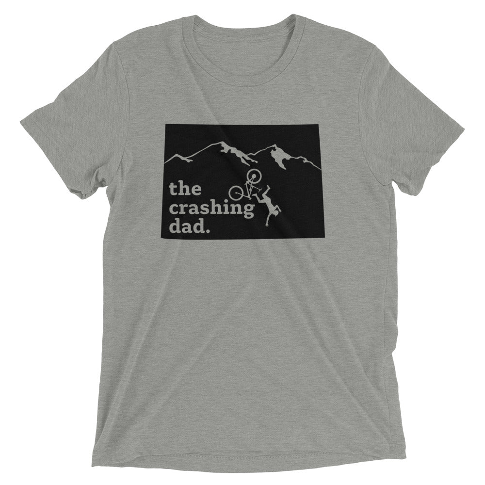 The Crashing Dad State Tee (BLK)