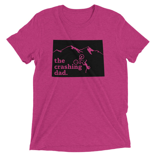 The Crashing Dad State Tee (BLK)