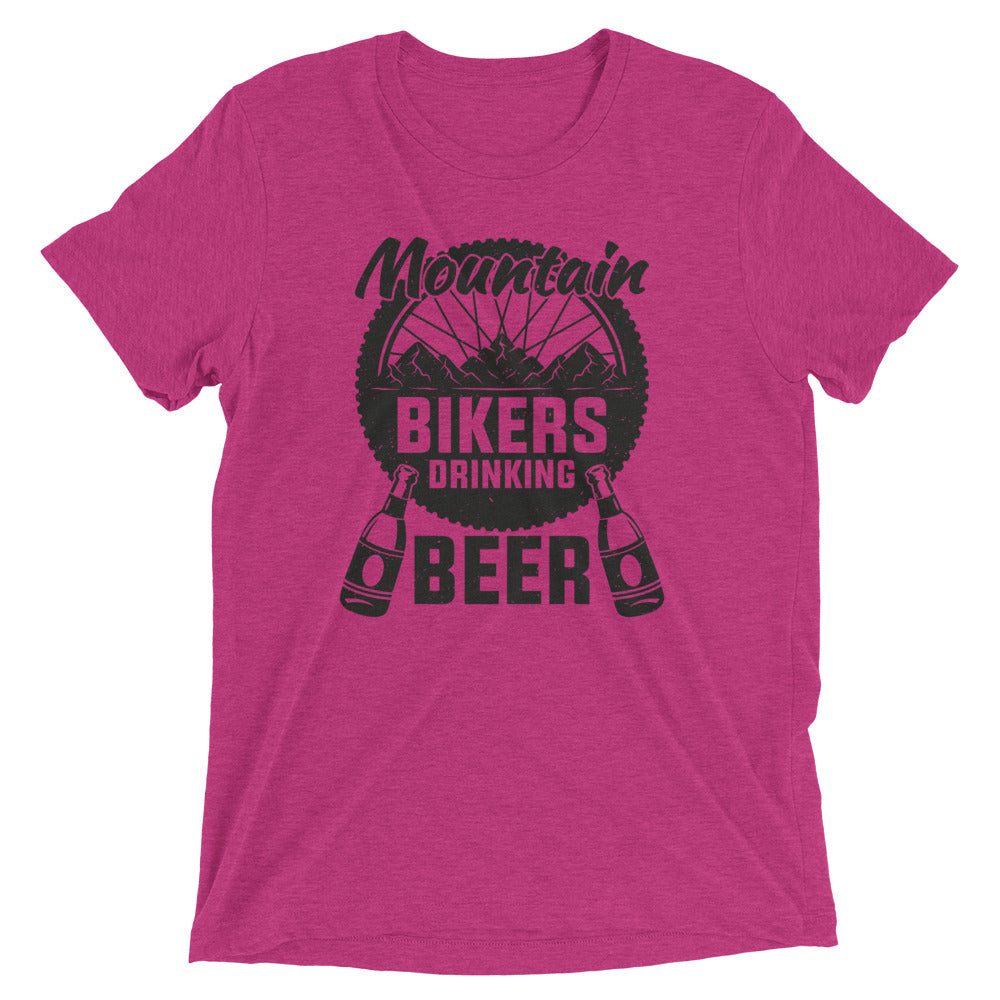 Mountain Bikers Drinking Beer SS