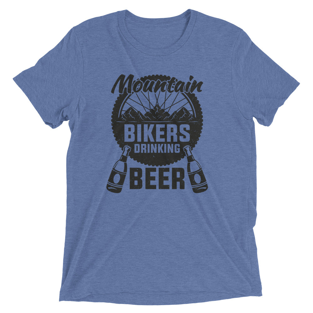 Mountain Bikers Drinking Beer SS