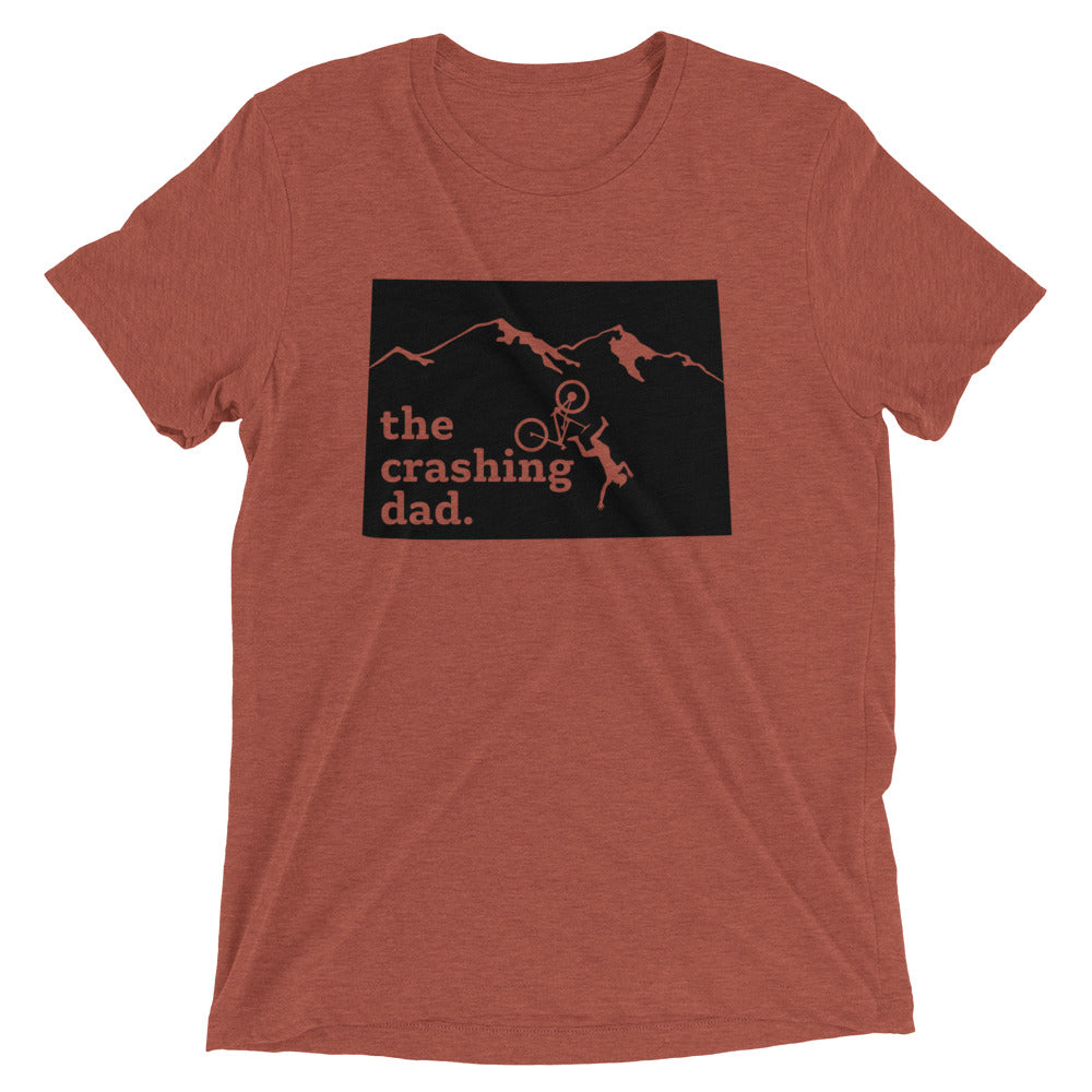 The Crashing Dad State Tee (BLK)