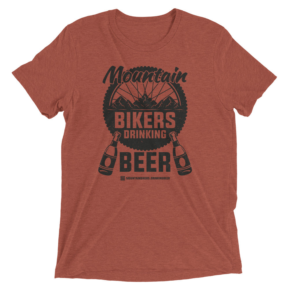 Mountain Bikers Drinking Beer SS (IG)