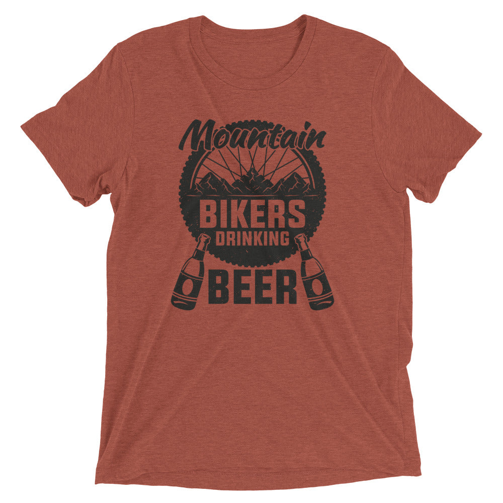 Mountain Bikers Drinking Beer SS