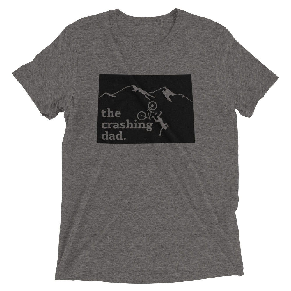 The Crashing Dad State Tee (BLK)