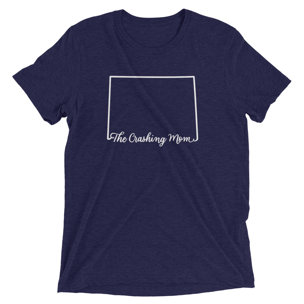 The Crashing Mom State Tee