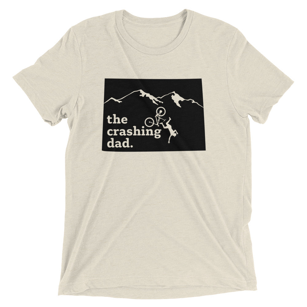The Crashing Dad State Tee (BLK)