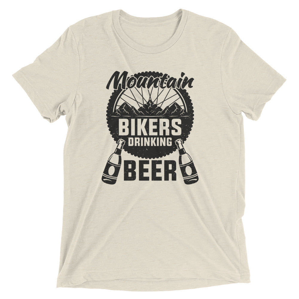 Mountain Bikers Drinking Beer SS