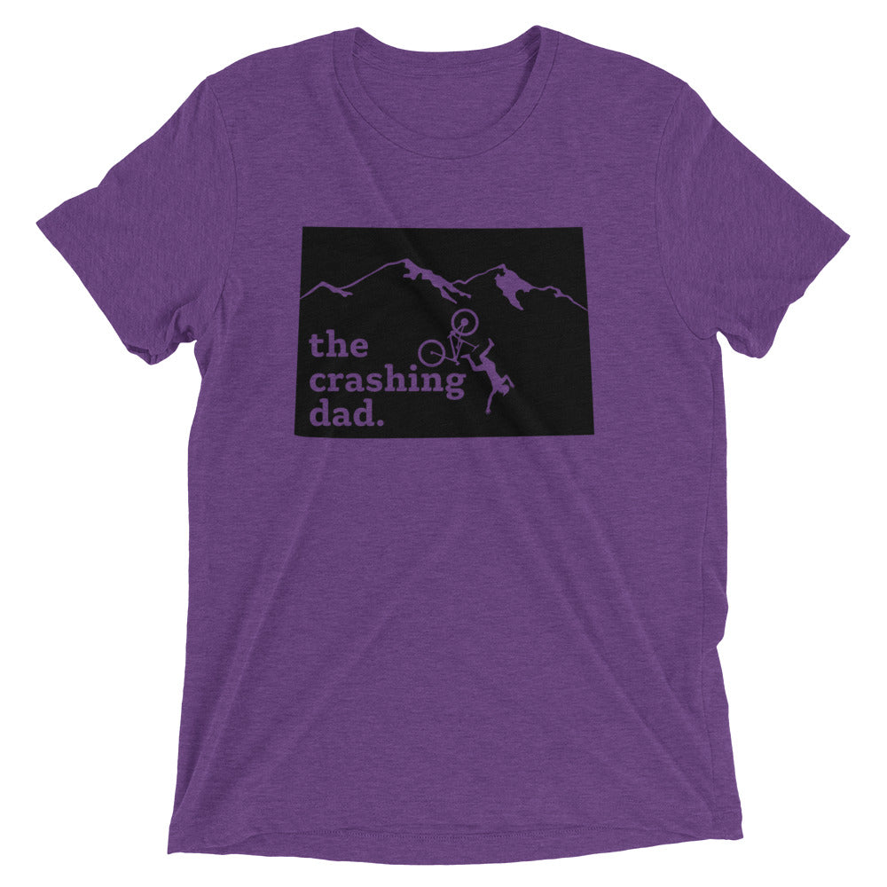 The Crashing Dad State Tee (BLK)