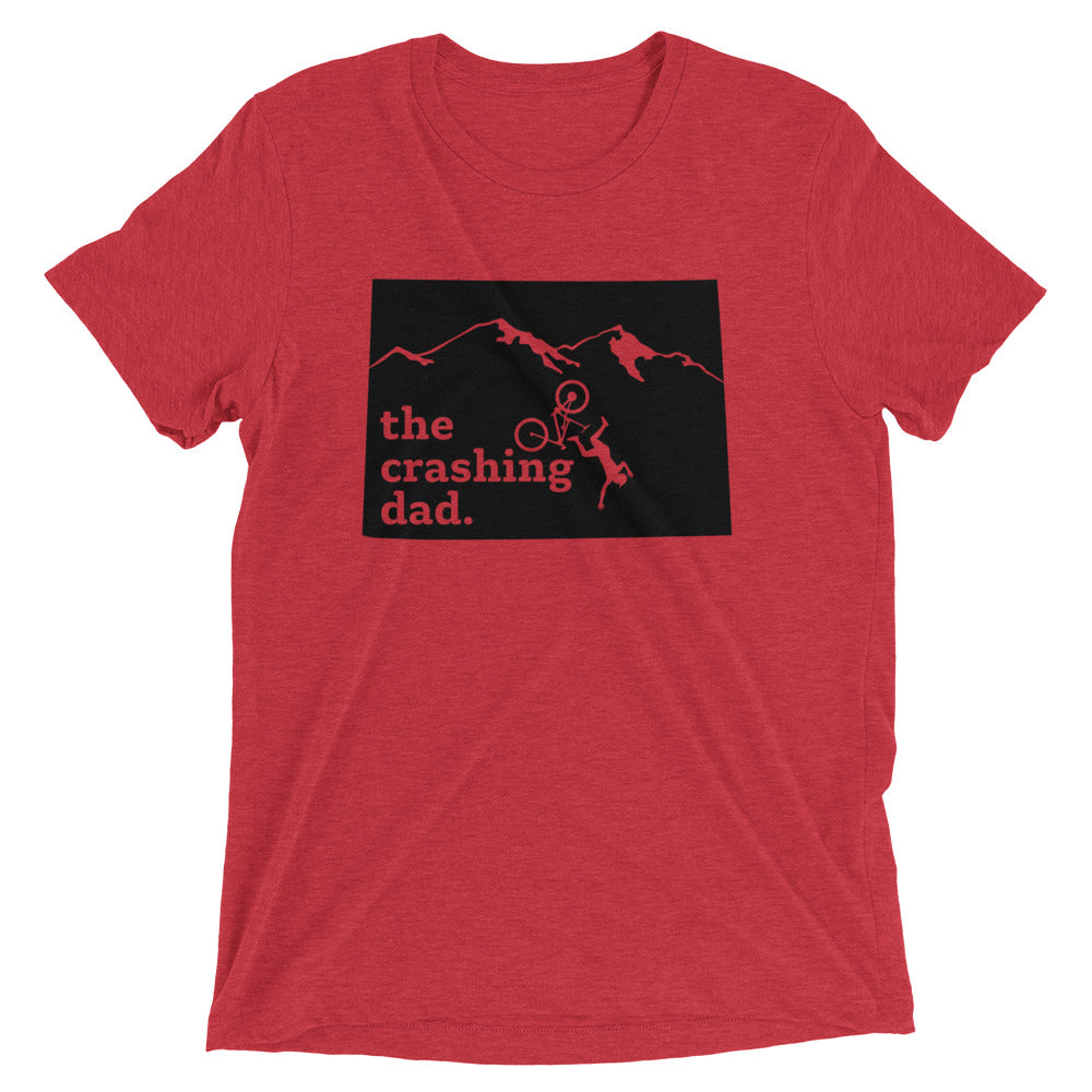 The Crashing Dad State Tee (BLK)