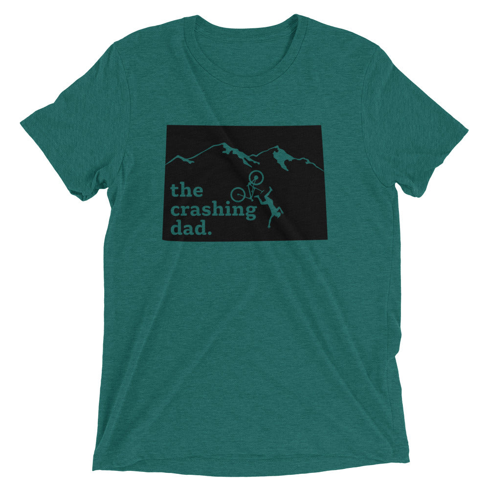 The Crashing Dad State Tee (BLK)
