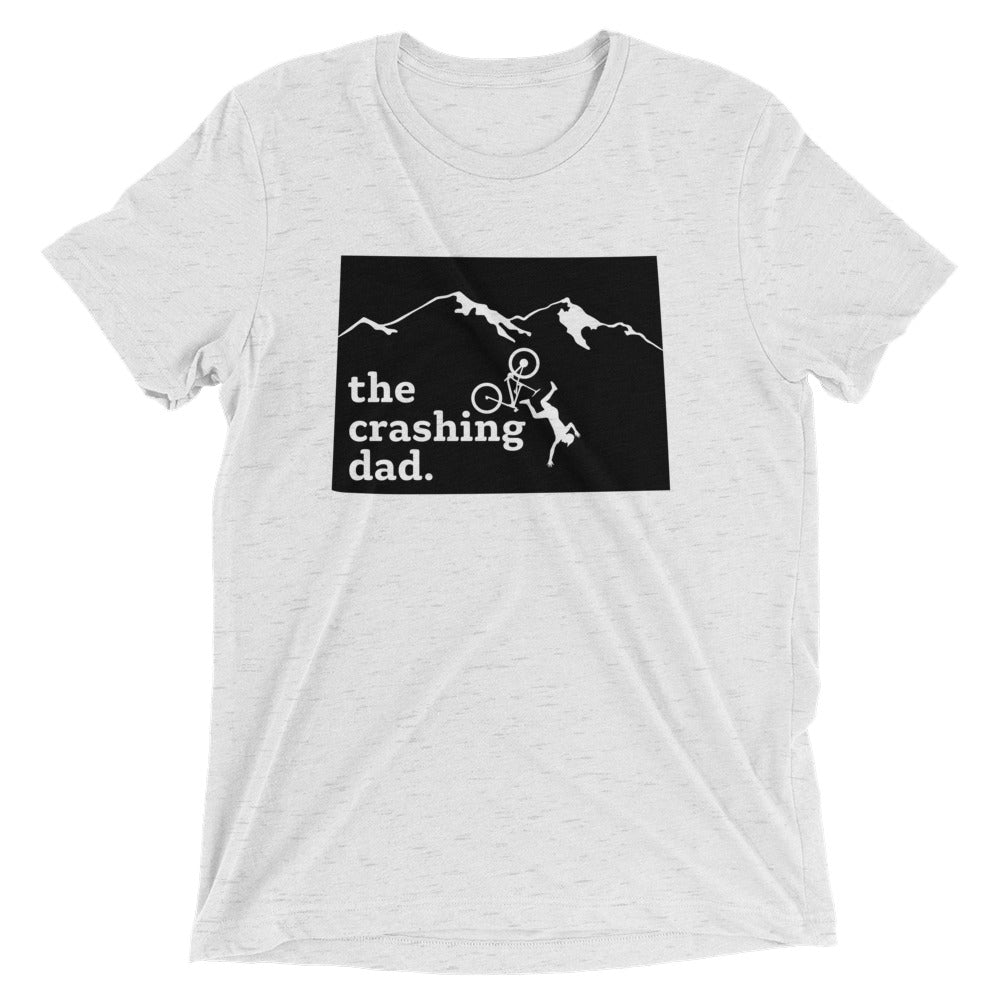 The Crashing Dad State Tee (BLK)