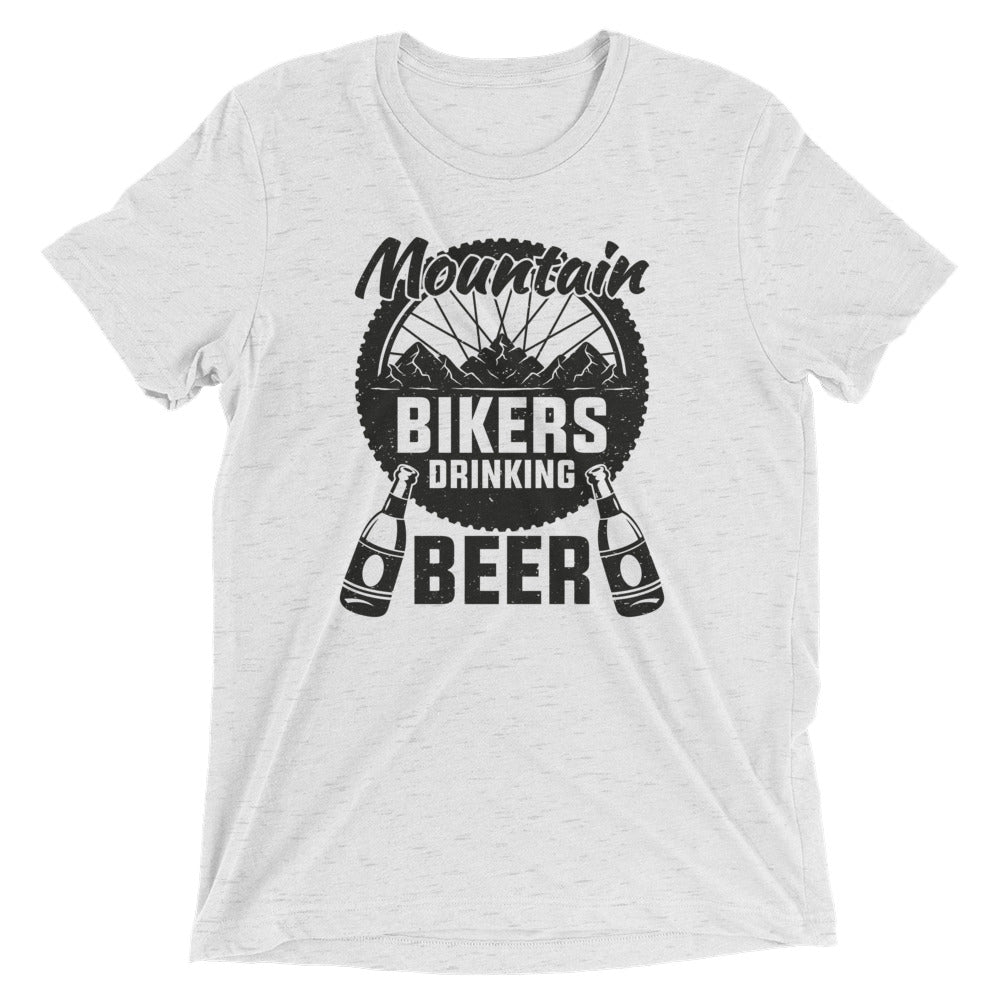 Mountain Bikers Drinking Beer SS