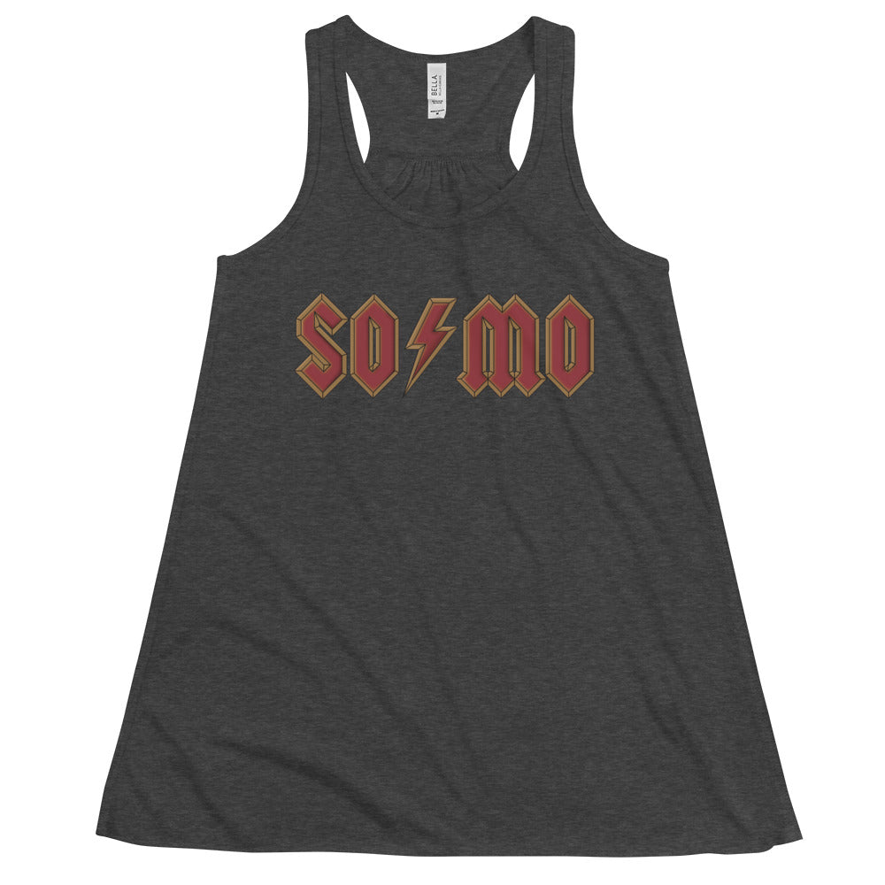 SO/MO Women's Flowy Racerback Tank
