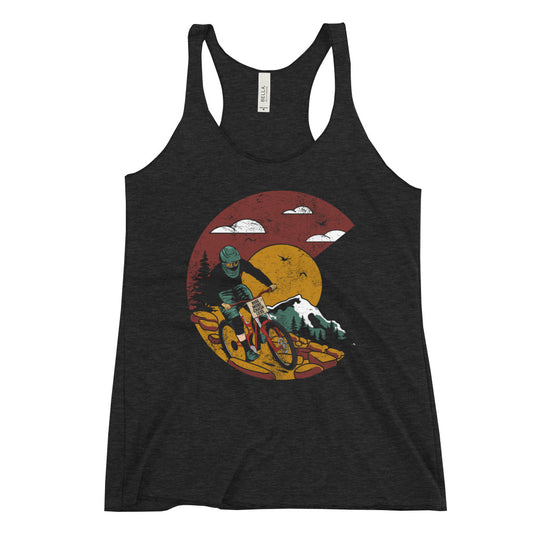 The Crashing Dad DH Women's Racerback Tank