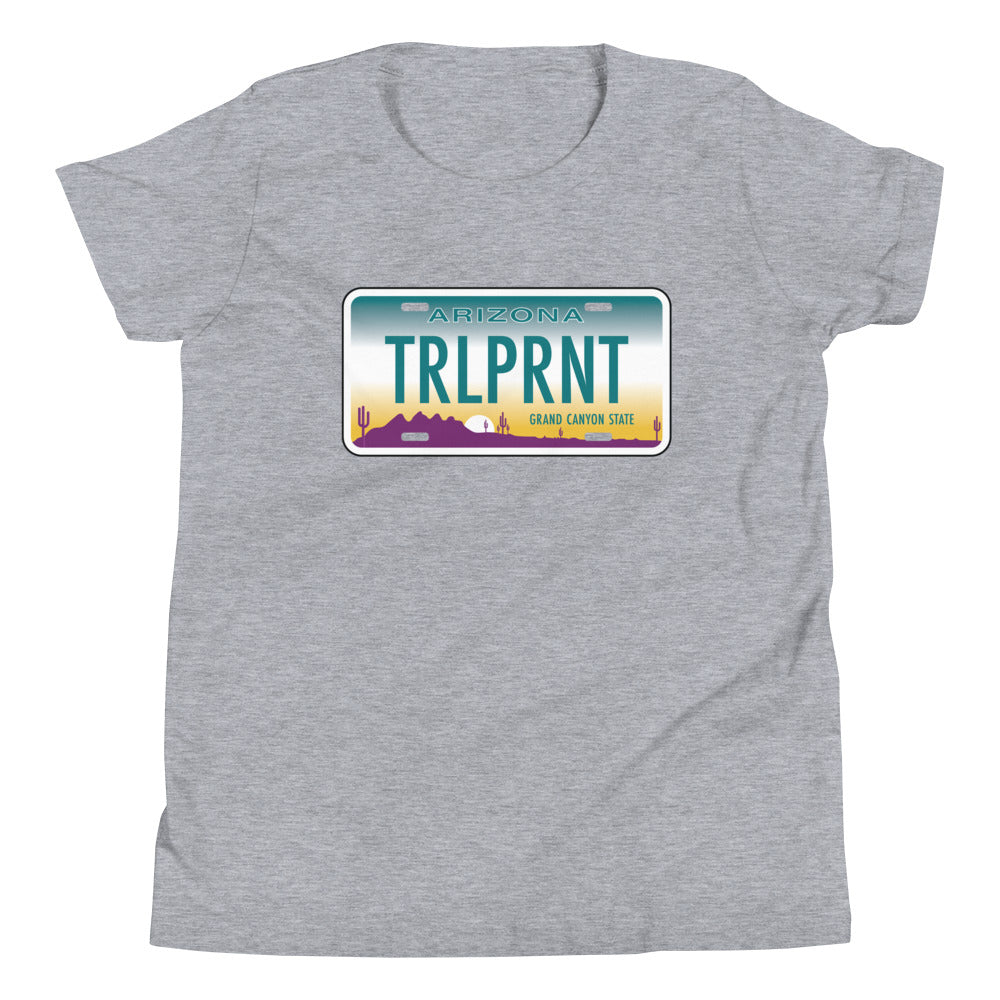 TRLPRNT Arizona License Youth Tee