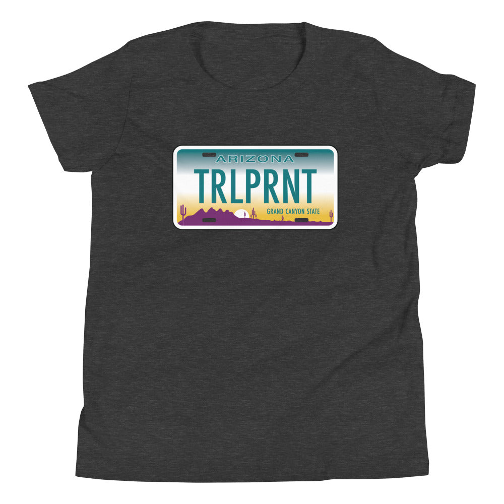 TRLPRNT Arizona License Youth Tee