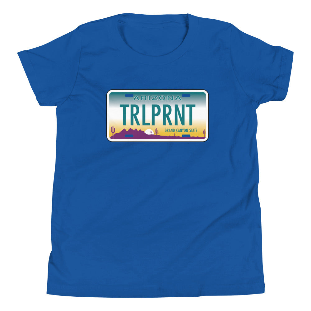 TRLPRNT Arizona License Youth Tee