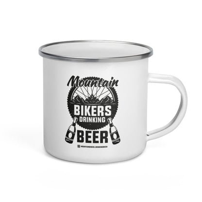 Mountain Bikers Drinking Beer Camping Mug (IG)