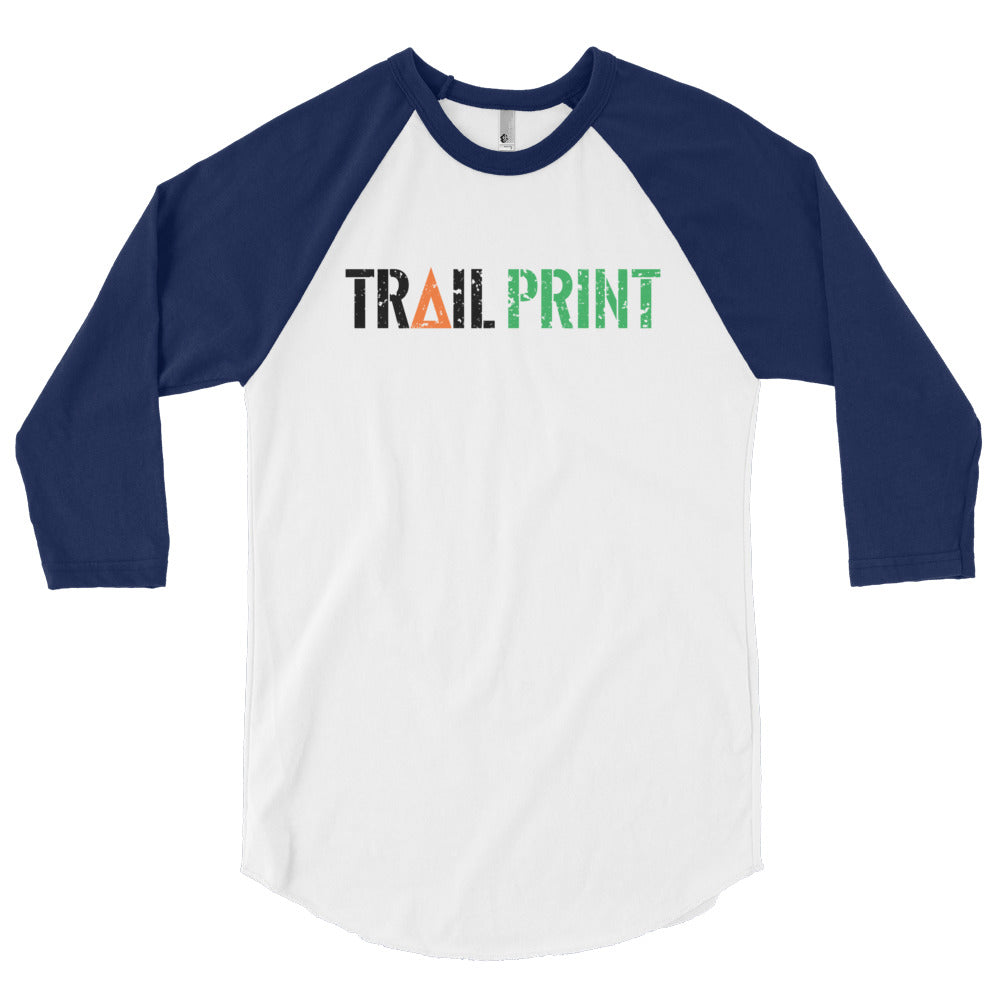 Trail Print 3/4 Tee