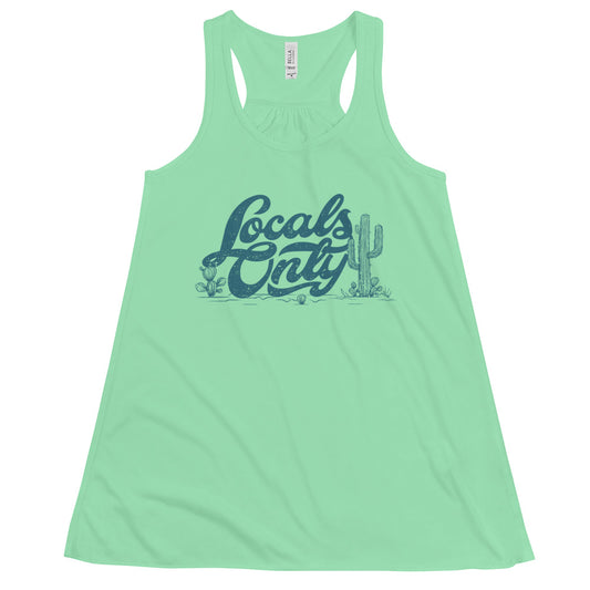 Locals Only Flowy Racerback Tank