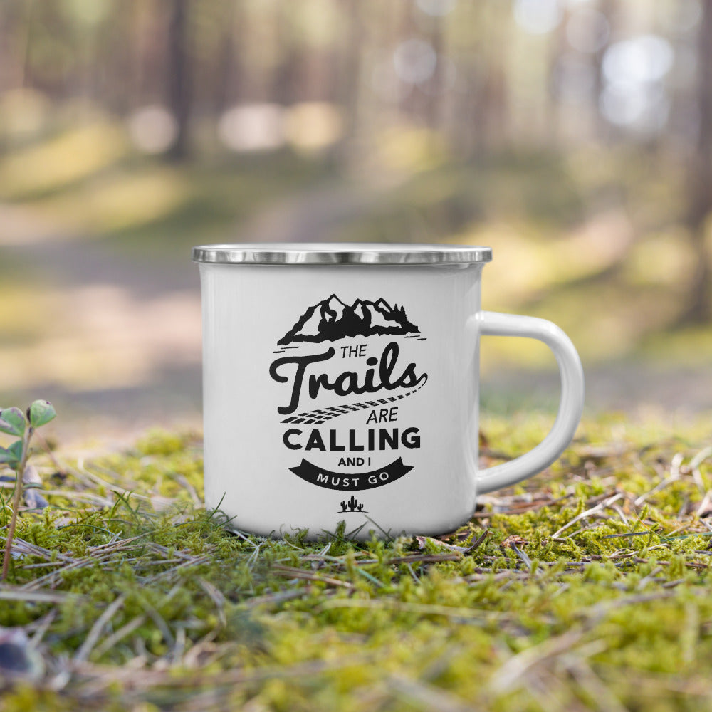 The Trails Are Calling Camping Mug