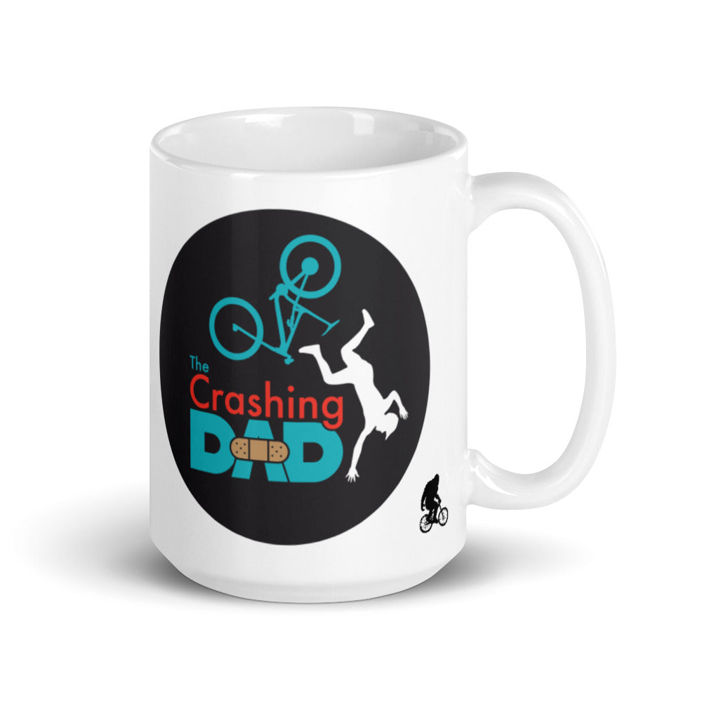 The Crashing Dad Logo Mug