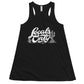 Locals Only Flowy Racerback Tank (White Font)