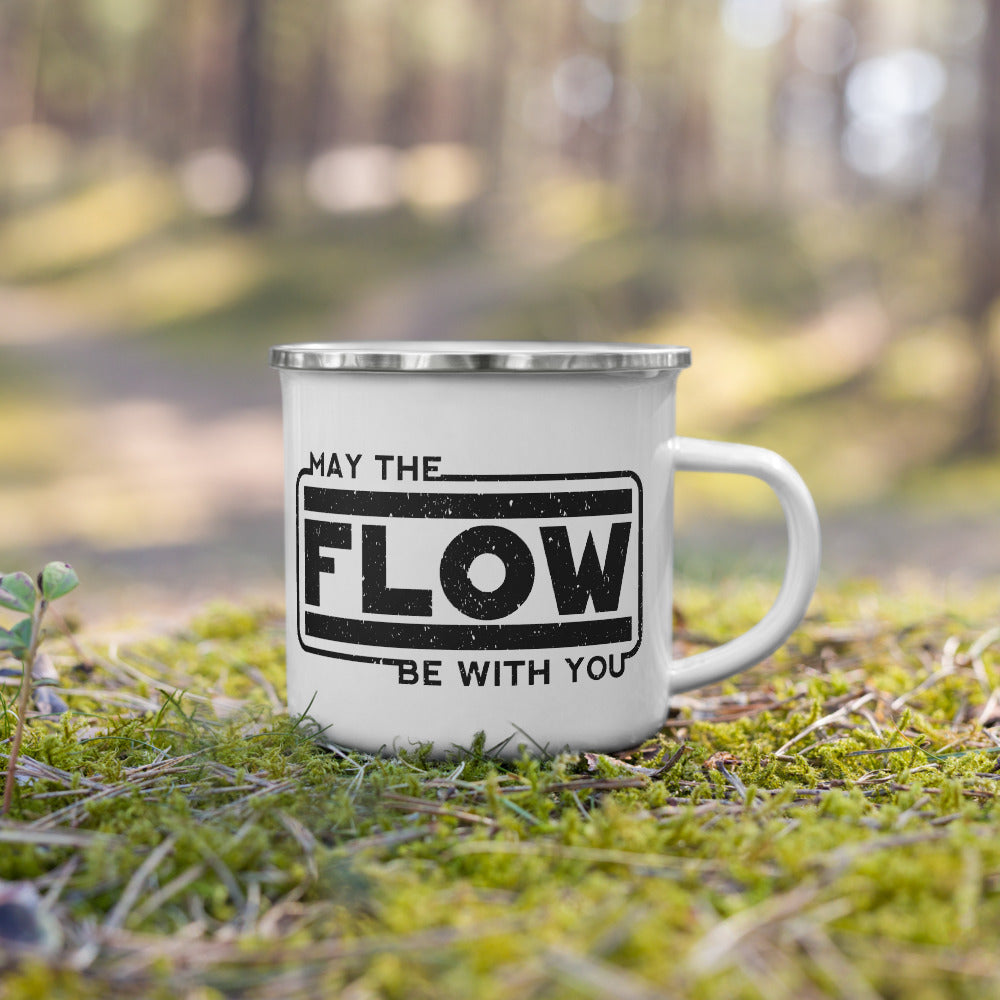 May The Flow Be With You Camping Mug