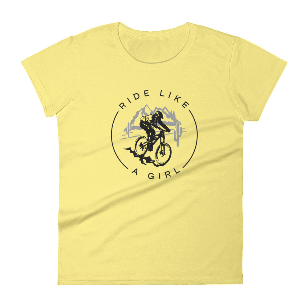 Ride like a Girl Women's short sleeve t-shirt