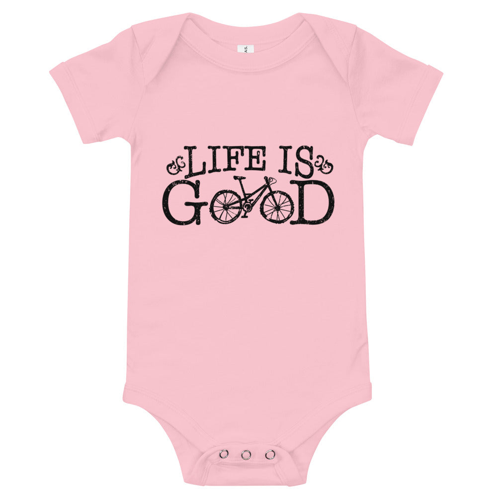 Life is Good Baby (Black)