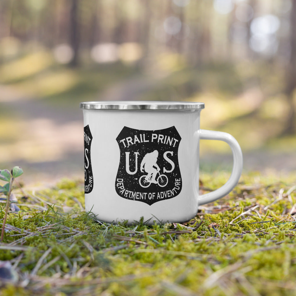 Department of Adventure (BLK) Camping Mug