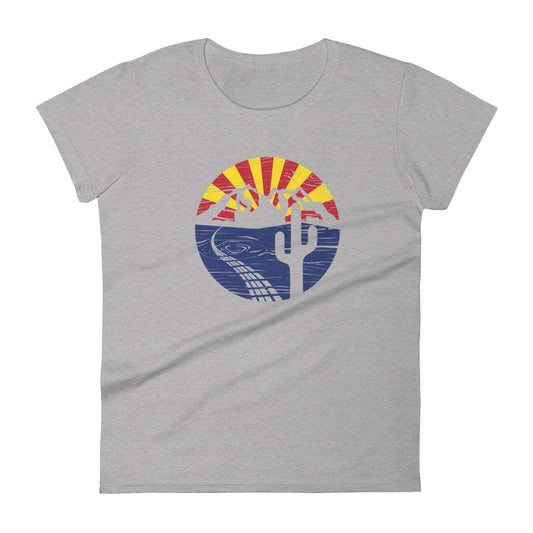 From Flagstaff to Phoenix to Tucson Women's short sleeve t-shirt