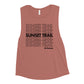 Sunset Trail Muscle Tank (BLK)