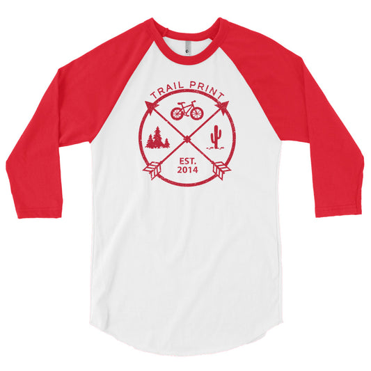 Trail Print Compass (Red)