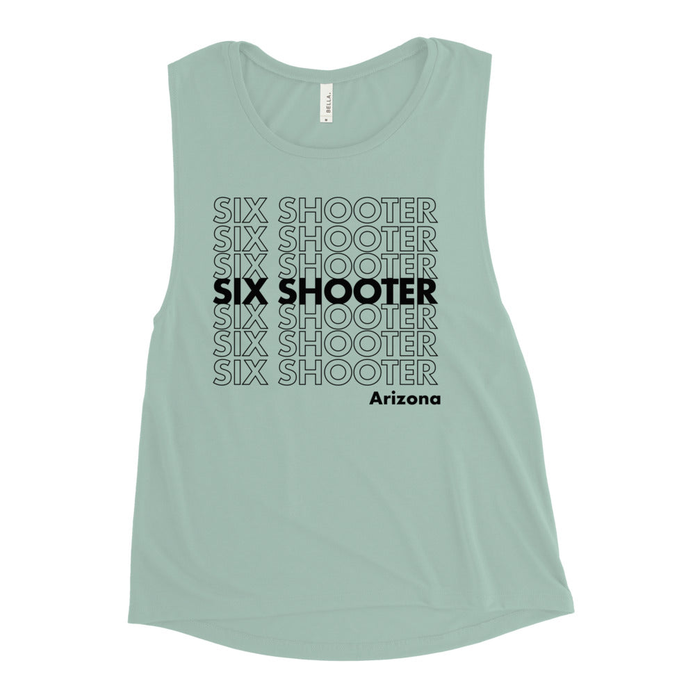 Six Shooter Canyon Muscle Tank (BLK)