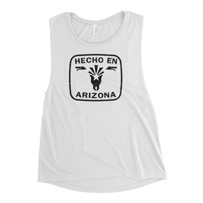 Hecho en Arizona Ladies’ Muscle Tank