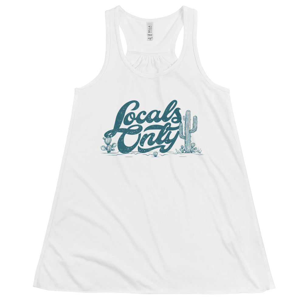 Locals Only Flowy Racerback Tank