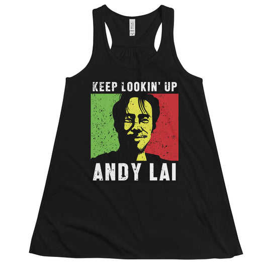 Keep Lookin' Up Flowy Racerback Tank