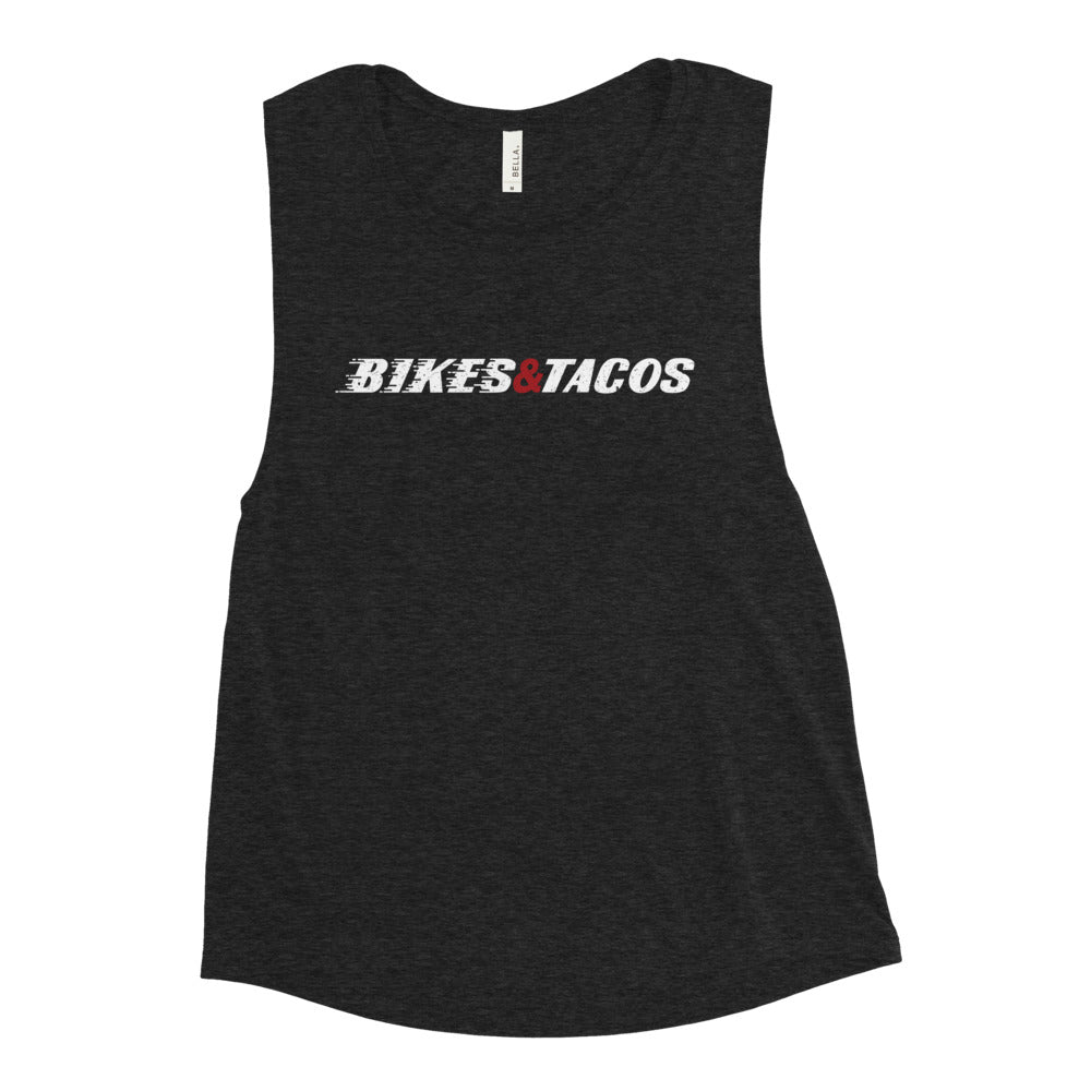 Bikes and Tacos Muscle Tank (BLK)