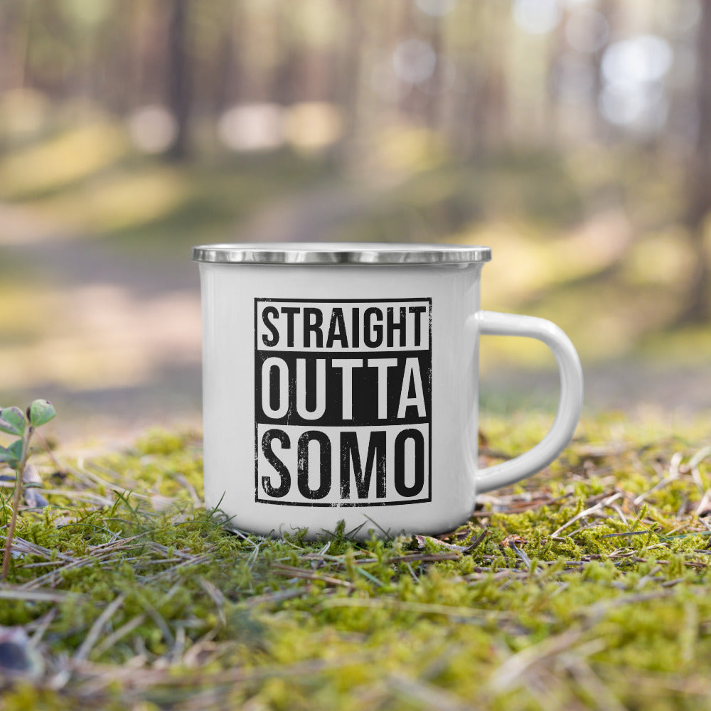 Straight Out of SoMo Camping Mug