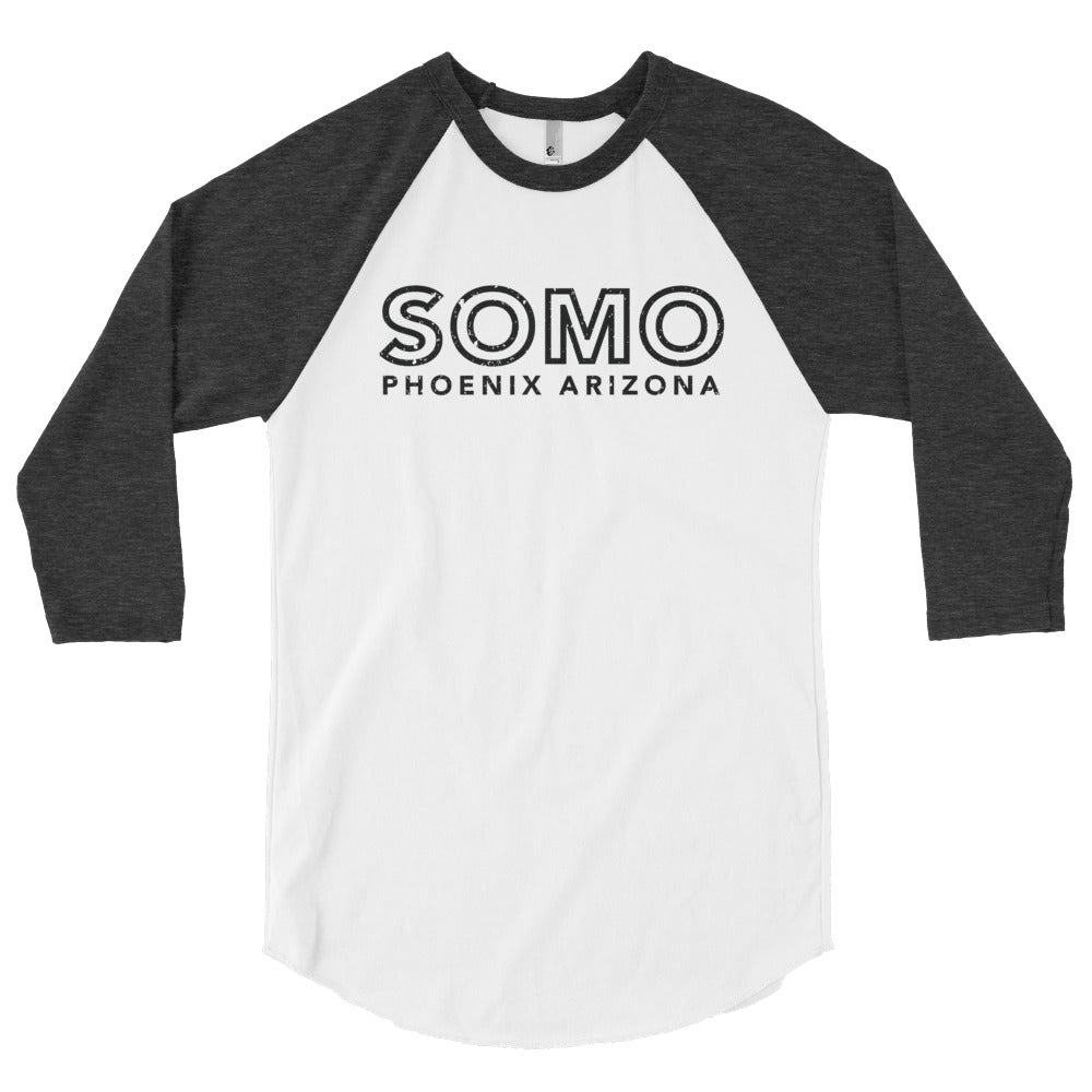 SOMO PHX AZ 3/4 sleeve raglan shirt