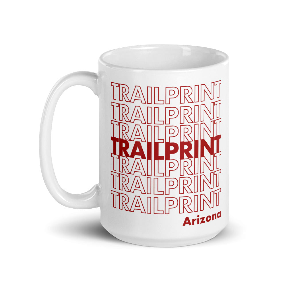 Trail Print Mug