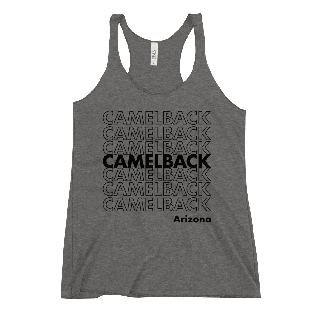 Camelback Racerback Tank (BLK)